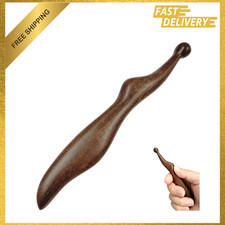 Acupuncture Pen Wooden Acupressure Foot Reflexology Massage Tool Sandalwood