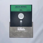 DELTA PATROL Commodore 64 /128 5.25” Floppy Game Disc Only WORKS! 1987