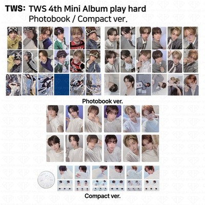 TWS 4th Mini Album Play Hard Photobook / Compact ver. Photocard