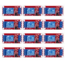 DIANN 12pcs DC 12V Relay Module 1 Channel Board with Optocoupler