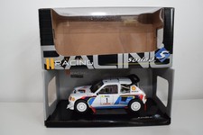 B88 1:18 SOLID 9063 PEUGEOT 205 T16 TURBO 16 RALLYE MONTE CARLO 1986 #1 MIB