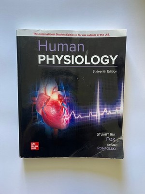 ISE Human Physiology - Paperback, by Stuart Ira Fox; Krista - Very Good