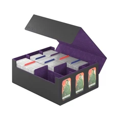 Trading Card Case 2400+MTG Deck 3 Rows Box Viewing Windows Trading Cards Incl...