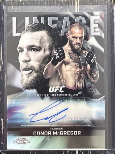 2026 Topps Chrome UFC - CONOR McGREGOR Lineage Auto #CCA-CM