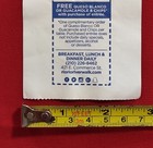 Rio San Antonio Cruises Riverwalk Ticket Stub from 7/8/2017, Rio Rio Cantina Ad — photo 6