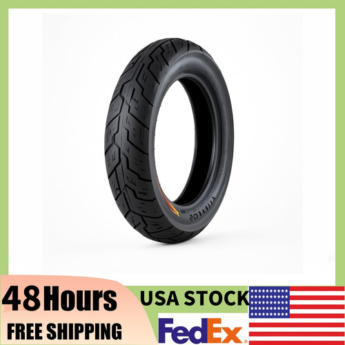 ⭐1PC 150/80-16 Rear Motorcycle Tire,Black Wall,4PR 71H Tubeless 150/80-16 Tire