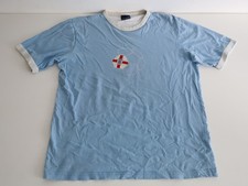 T-shirt football Angleterre Umbro vintage années 2000 XL bleu clair