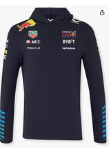 Red Bull Racing F1 2024 Team Pullover Hoodie- Navy - Size XLarge