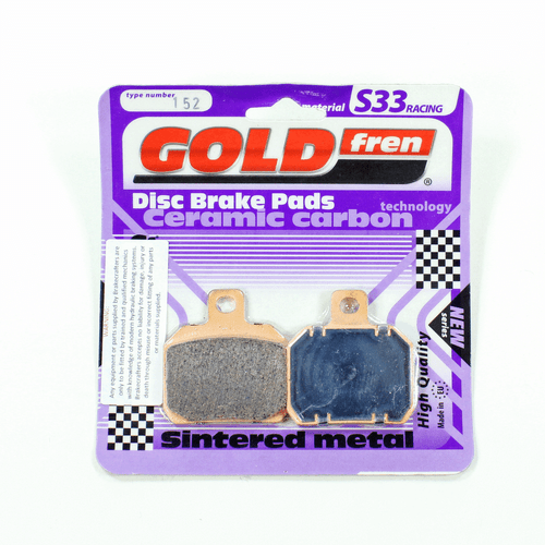GOLDfren Brake Pads Sintered for 2006-2007 Ducati ST3 S ABS Rear 1 Pair