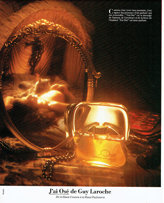 Werbung Advertising 107 1979 Damenduft J'Ai Osé Guy Laroche