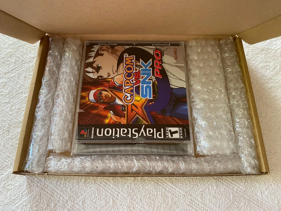 CAPCOM vs SNK Pro PS1 - NTSC-U/C USA VGC CIB - High Quality Packing - Tracked - Image 3 of 4