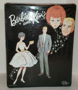 barbie and ken carrying case 1963