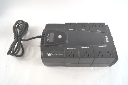 CyberPower 825VA CP825LCD 8 Outlets Uninterruptible Power Supply No Battery E172