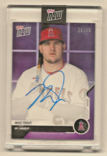 2020 Topps Now (Opening Day) #OD-167C Mike Trout (Auto 25/25 ANGELS