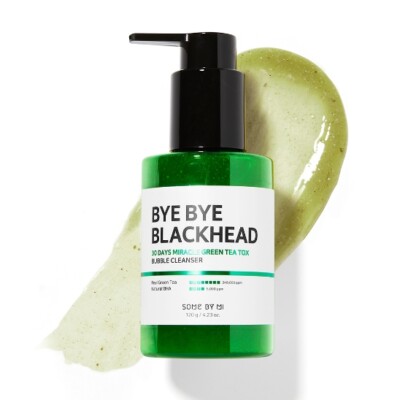 SOME BY MI Bye Bye Blackhead 30 Days Miracle Green Tea Tox Bubble Cleanser 120g