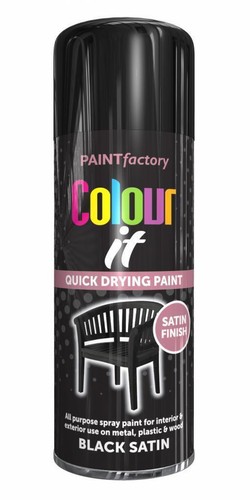 Multi Purpose Colour IT Gloss Spray Paint Aerosol Metal Wood Plastic Glass 400ml - Picture 2 of 20