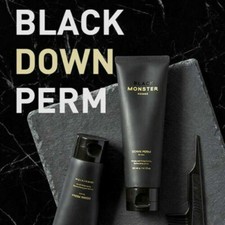 Black Monster Down Perm Self Styling Side Hair For Mens 120ml / 4.05oz