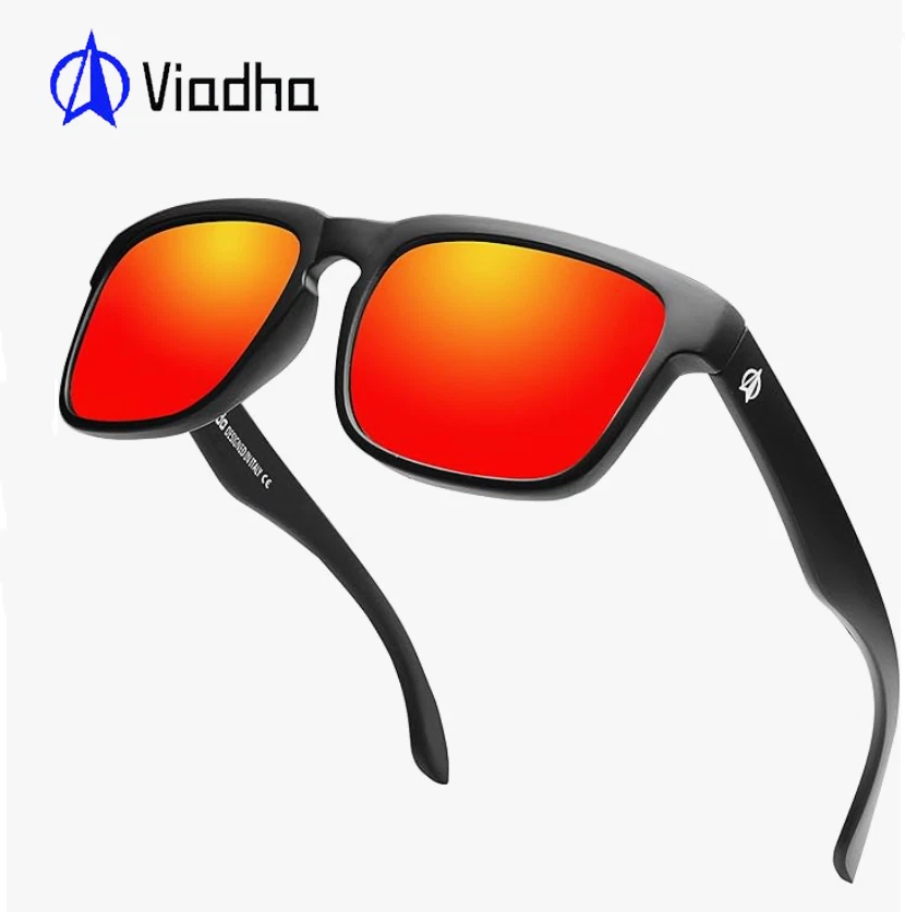 VIAHDA Men Polarized Sport Square Sunglasses Outdoor Driving Fishing Glasses New - Image 3 of 4