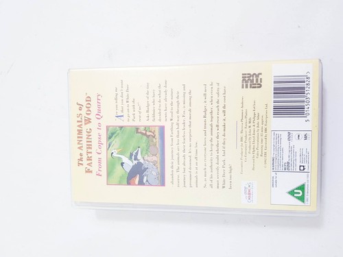 The Animals Of Farthing Wood VHS 1992 BBC Video - From copse to quarry RARE - Picture 10 of 12