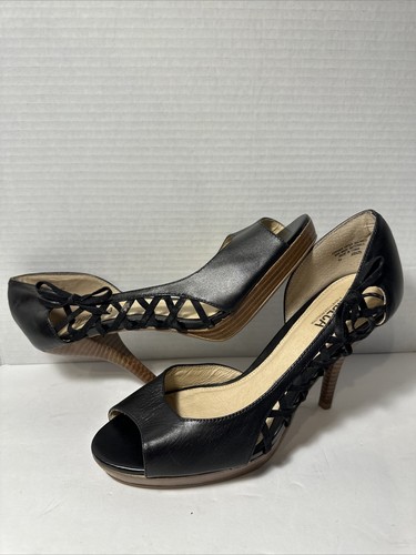 Tribeca Kenneth Cole NEU Absatzschuhe Größe 9,5 schwarz Leder BR-5