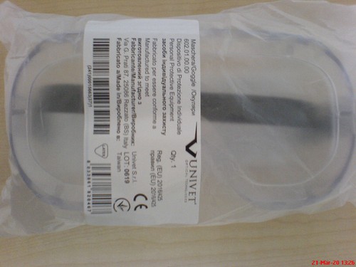 8 Stück Brille Schutzbrille 602.01.00.00 Univet Optical Technologies Neu  - Bild 1 von 5