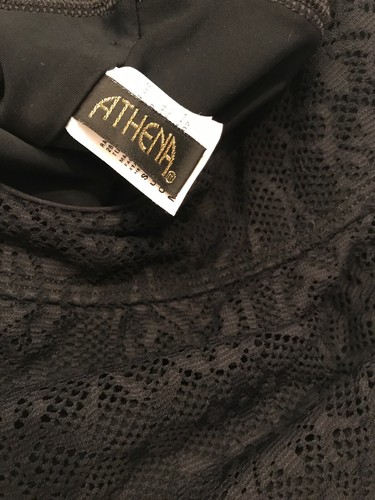 79 $ neu ATHENA Bandeau Bademode Gr. 14 schwarz Einteiler gehäkelt gekratzte Seiten - Bild 12 von 12
