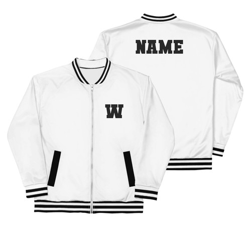 Personalized Kids Bomber Varsity Jacket – Custom Football Toddler Top with Name - Picture 52 of 112