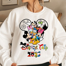 Disney Trip 2025 Sweatshirt, Disney Family Vacation Matching Sweatshirt