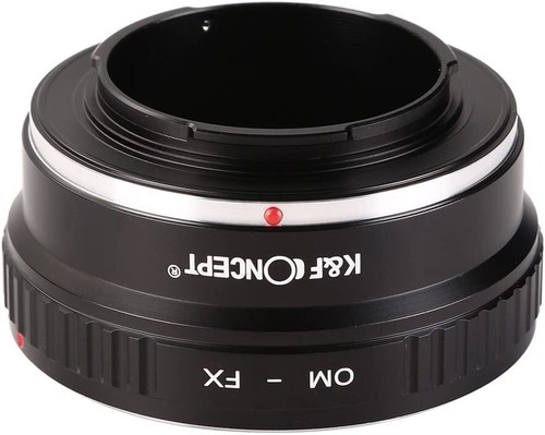 K&F Concept Lens Adapter for Olympus Zuiko OM Lens to Fujifilm Fuji X FX Cameras - Picture 3 of 9