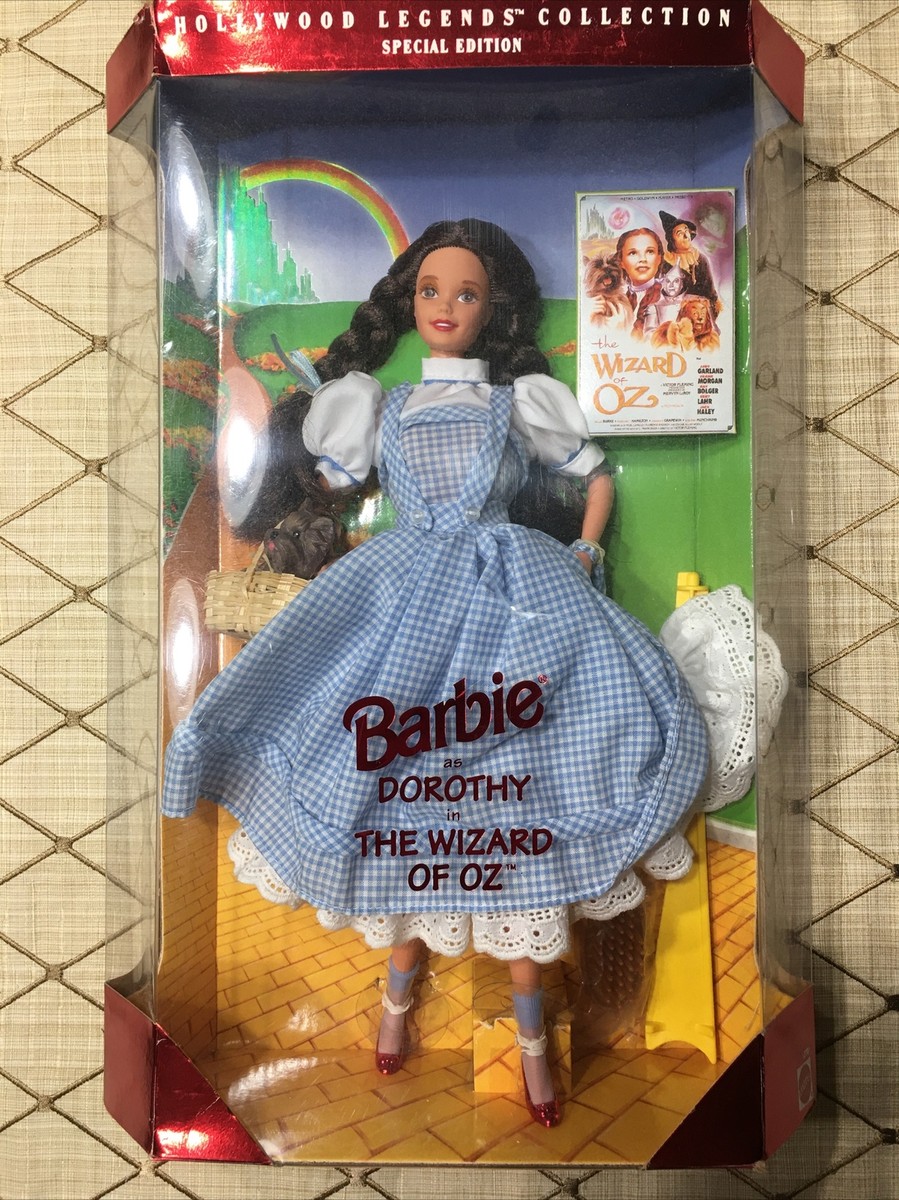 MATTEL HOLLYWOOD LEGENDS BARBIES WIZARD OF OZ LOT OF 5 1996