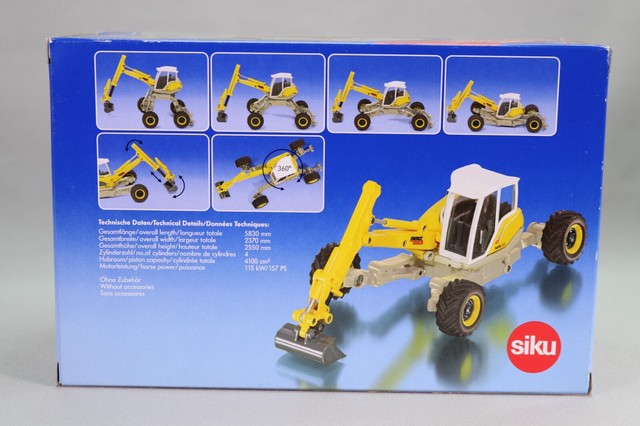 Siku Pelle araignée Menzi Muck (3548) au meilleur prix sur