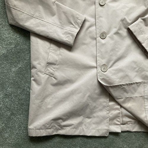 Boohoo Man Mens Large Size Single Breasted Button Twill Mac Trench Coat NWT - Picture 5 of 10