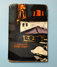 Three Year by A. Chekhov Hardcover Book translated from Russian, Rare, collector
