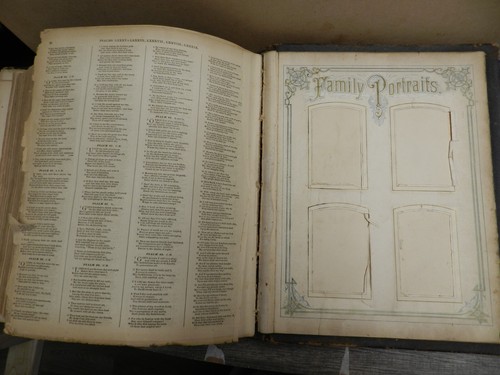 Antique Holy Bible Large Family Leather Illustrated Gold Embossed 1877 (J7) - Picture 12 of 12
