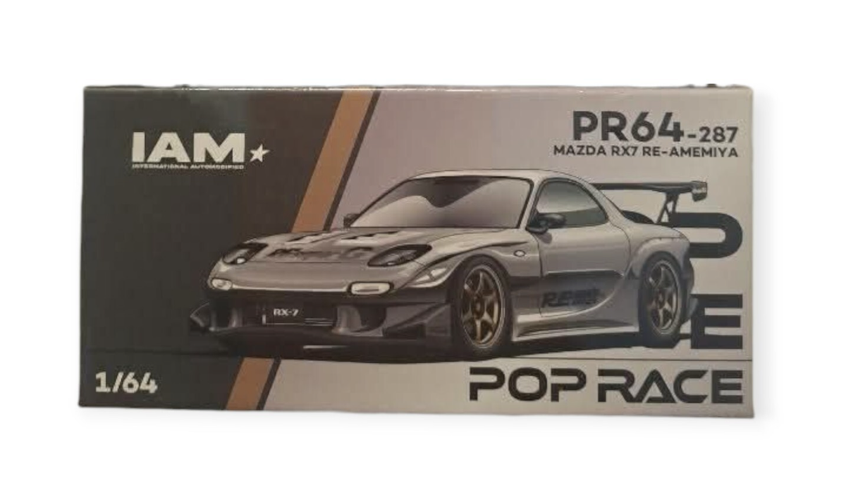 POPRACE PR64-287 RX-7 シルバークローム Yahoo!オークション - インドネシア IAM 2025 限定 POPRACE PR64