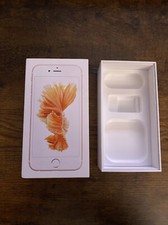Original Apple iPhone Box 6S 128Gb Rose Gold BOX ONLY Booklets  Apple Decals