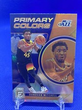 2020-21 Panini Donruss Elite Donovan Mitchell Primary Colors Insert Utah Jazz SP