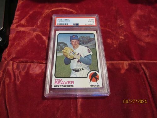 1973 Topps Tom Seaver #350 GRADED PSA 4 Baseball Card Game Clean Collectible - Picture 1 of 4