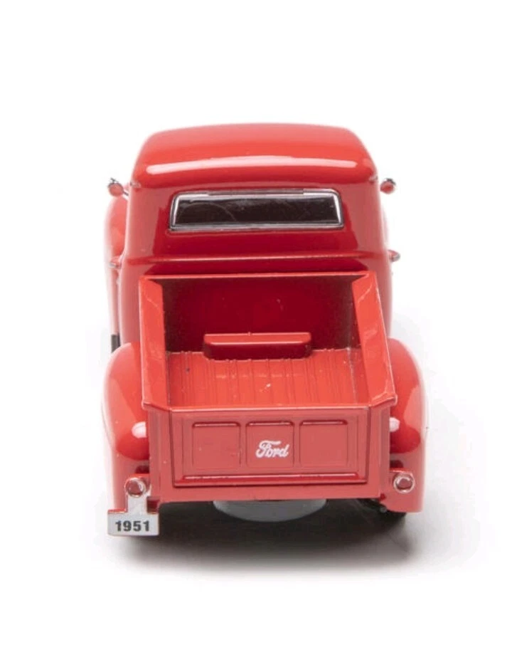 Denver Die-Cast 1:48 Scale 1951 Ford Pick-Up Truck - RED w/Red Rims -  New - Image 4 of 4