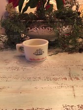 Old Spice Shulton Shaving Mug Ship Grand Turk Salem 1786 - Recovery Salem 1794