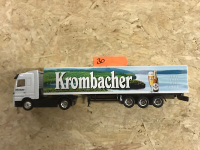 werbetrucks 1:87, Krombacher, Lkw, Miniatur, Selten, Rarität, Sondermodell, H0