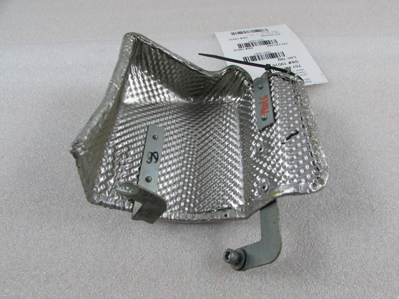 Ferrari 599 GTB, Starter Heat Shield, Used, P/N 222244