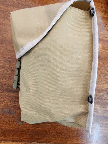 Australian Kitbag Desert Sand Tan Nylon Large Webbing Pouch Minimi - Picture 2 of 3