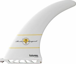 Futures-Fins-Robert-August-10-Flex-Surfboard-Longboard-SUP-Fin-Fiberglass-White