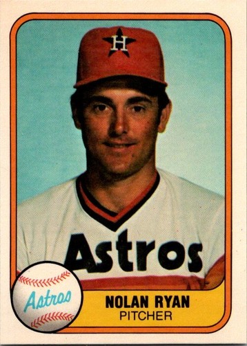 1981 Fleer #57 Nolan Ryan - 第 1/2 張圖片