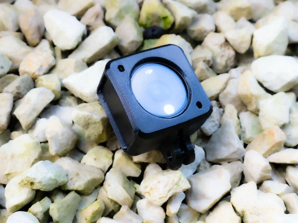 3DPOWER DJI osmo Action 2 ND Filtro Stock GoPro Ajustable Tab Montaje Piezas de TPU