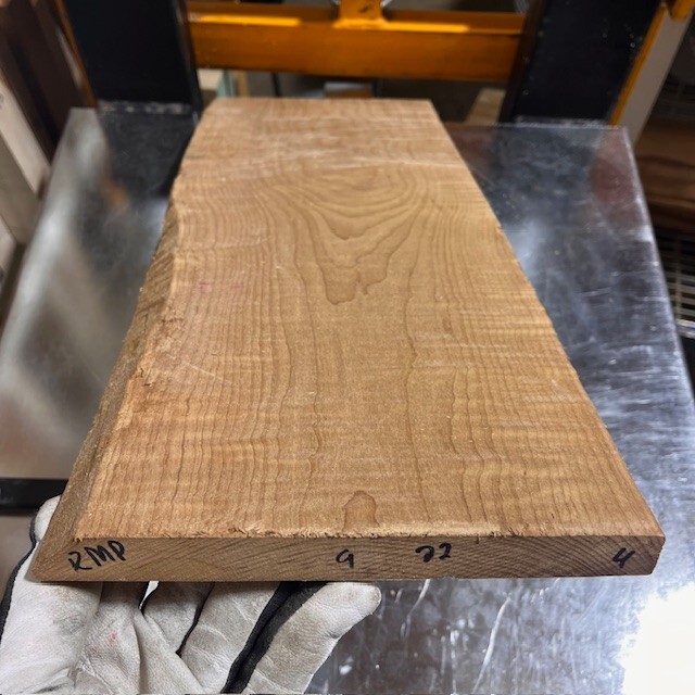 Roasted Curly Maple🍁Top Billet KD Torrefied Thermal 22”x9”x.85