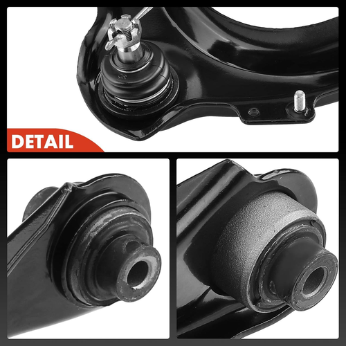Front Right Upper Control Arm, with Ball Joint & Bushing, Compatible with Honda - Picture 8 of 12