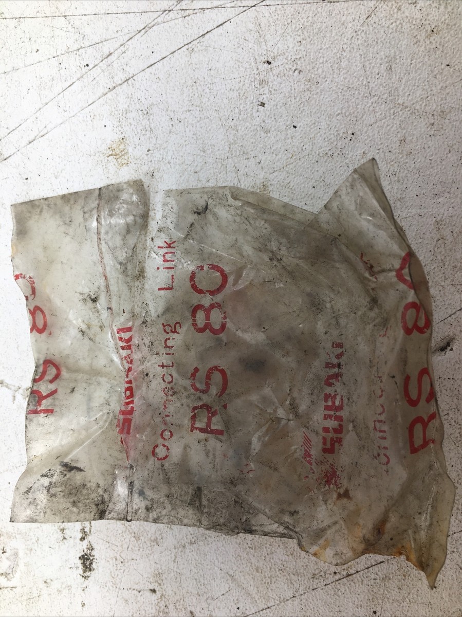 Tsubaki Connecting Link RS80-4 Count (New Old Stock) | eBay