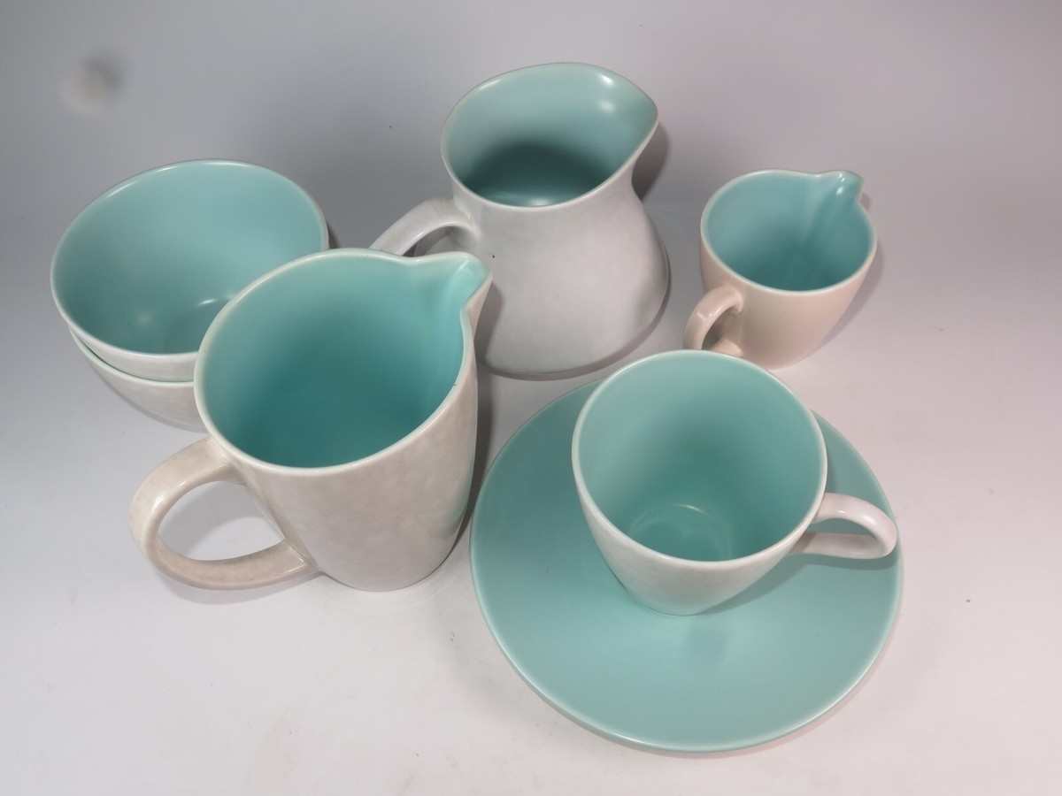 REPLACEMENT VINTAGE Poole Pottery Twintone Sea Green & Seagull C57